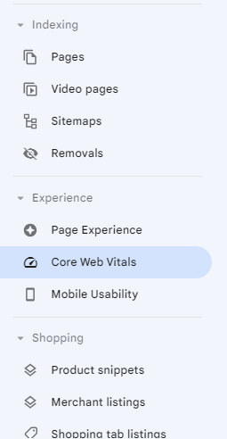 Check Core Web Vitals From Google Search Console